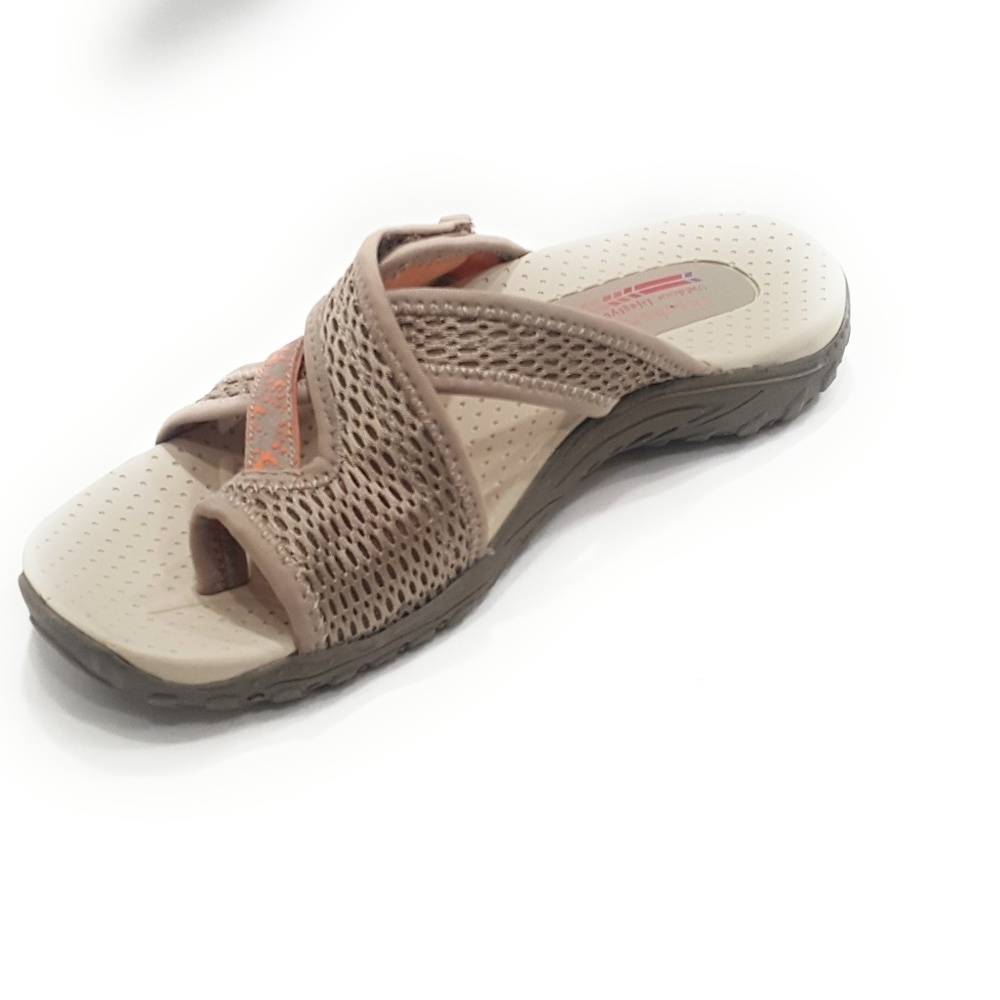 Skechers Women's Reggae Slim Slide Sandal